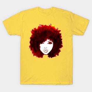 Autumn Afro Natural Hair Curly Hair Tshirt/Tees T-Shirt